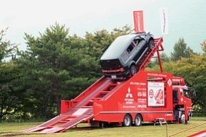 三菱自動車「4WD登坂キット体験イベント」の参加者が10万人突破