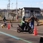 埼玉　秩父農工科学高校、二輪で実技講習会　交通安全意識高める