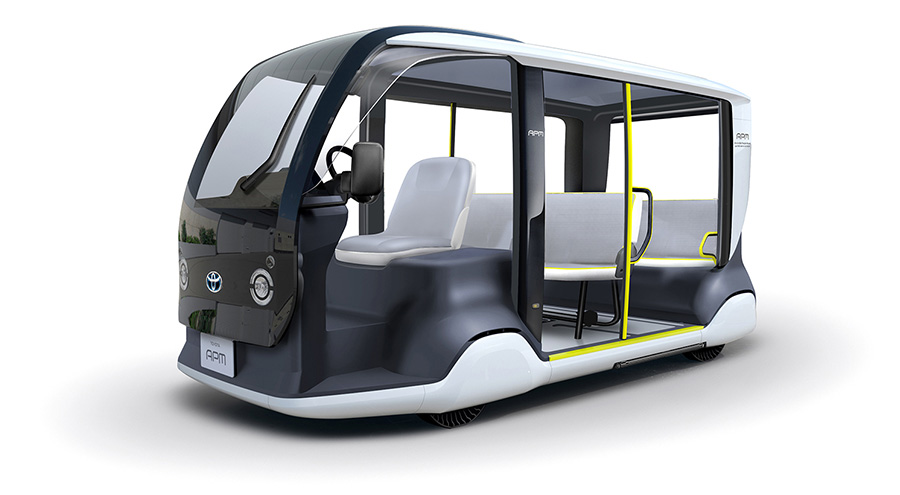 トヨタ、東京2020オリンピック・パラリンピックを大会専用開発モビリティ「APM」でサポート