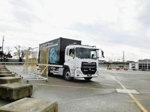 自動運転レベル４を公道試験　ＵＤトラックス、大型で国内初