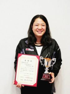 広島初、女性最優秀査定士が誕生