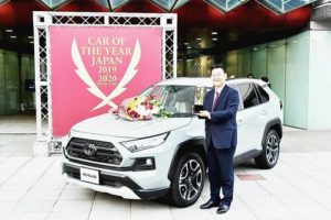 日本カーオブザイヤー、ＲＡＶ４に栄冠
