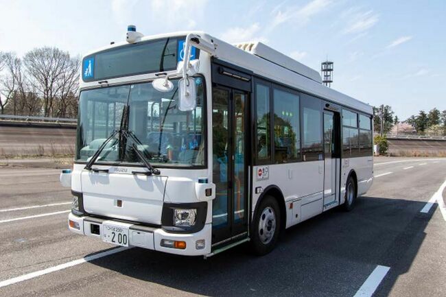 中型自動運転バスの実証実験スタート　年度末にかけ全国５カ所