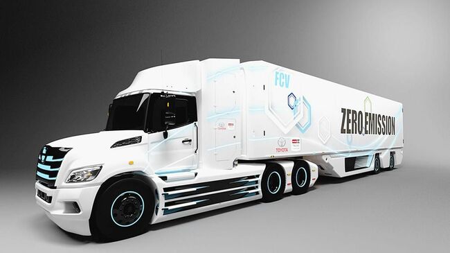 トヨタと日野　北米向け大型ＦＣトラック共同開発