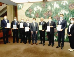 愛知の自動車８団体　知事に自動車諸税で要望書