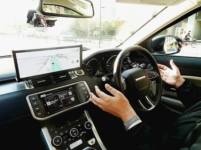 ヴァレオ　自動運転レベル４デモカーを日本初公開