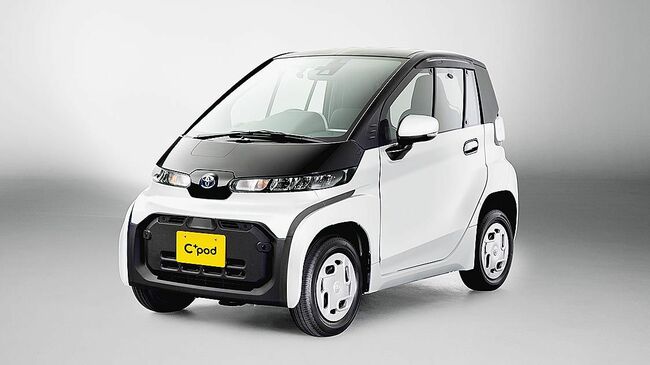 トヨタ、２人乗り超小型ＥＶ発売　個人向けは22年
