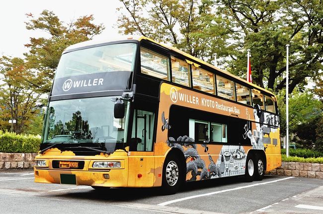 ウィラーとチェッカー　車内から花見楽しむ新プラン運行
