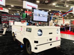 ホンダ　自律移動型モビリティ展示、米国の建機見本市で