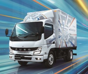 三菱ふそう　電気小型トラック「ｅキャンター」全面改良、日本は23年春発売