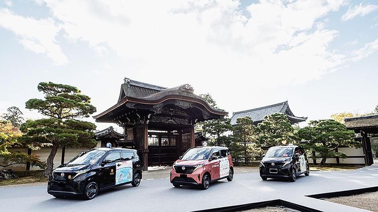 京都のタクシー３社　日産「サクラ」導入、走行距離で環境団体に寄付