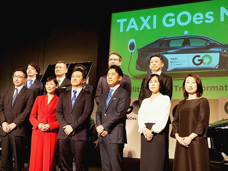 モビリティテクノロジーズ　タクシーＥＶ化へプロジェクト開始