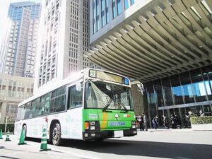 東京都　都営バス、バイオマス燃料「サステオ」使用で運行