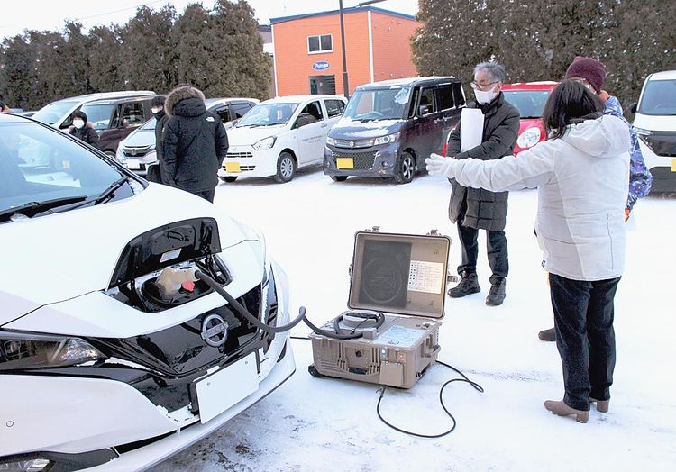 介護業界、電動車へ関心高まる　停電時も安全・安心の給電