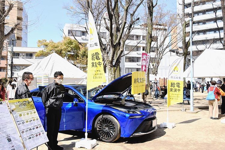 大阪トヨタ　防災イベントで地元大学と連携、まちの安心安全に貢献