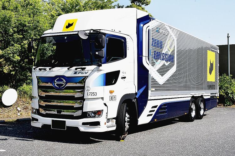 ヤマト運輸　日本初の燃料電池大型トラック走行実証を開始