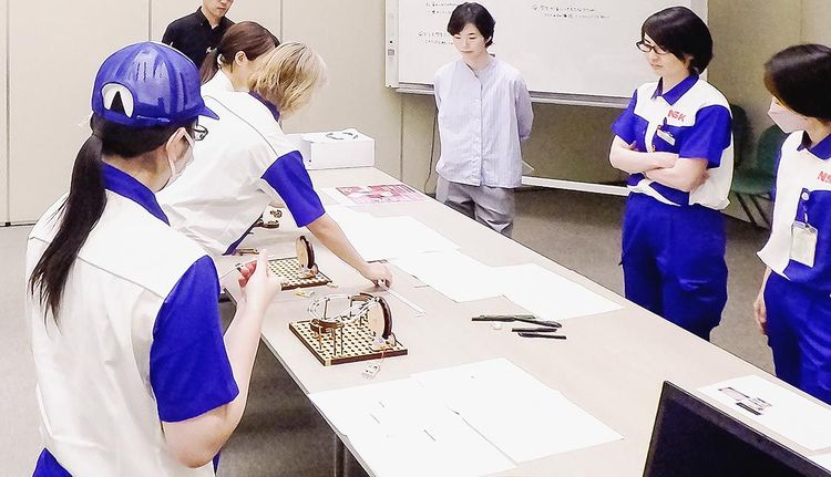 日本精工　〝リケジョ〟育成、女子学生向けイベント「リコチャレ」開催