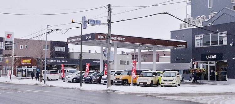 出光興産　アポロワン初の車両販売特化店、札幌にオープン