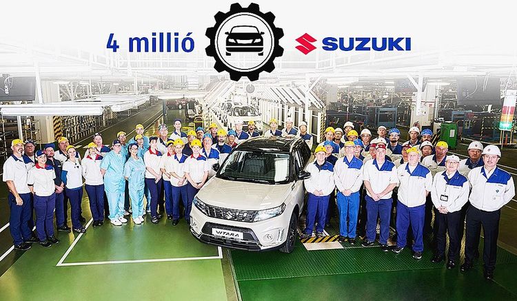 スズキ　ハンガリー四輪車生産が累計400万台、31年で達成