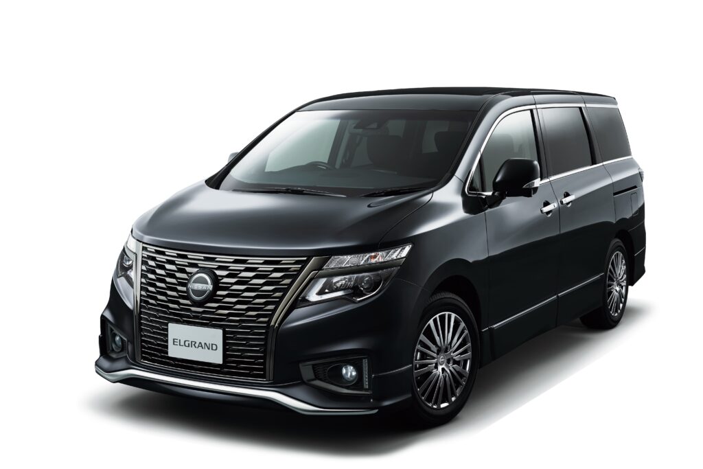 日産　ミニバン「エルグランド」一部改良、４月中旬発売