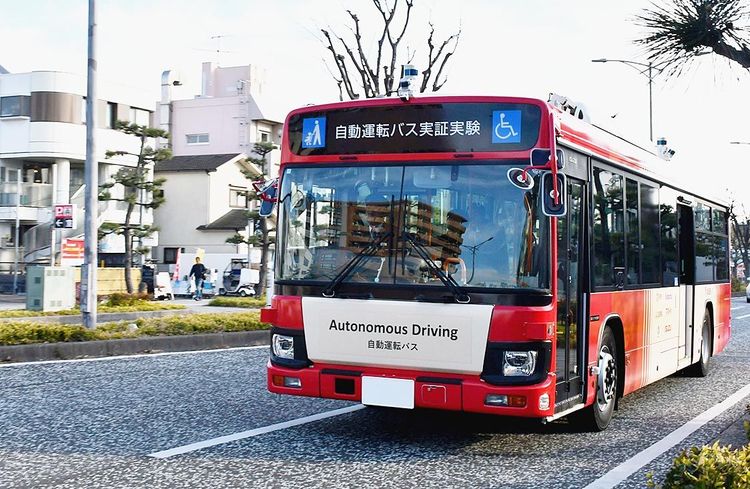 いすゞ　自動運転「レベル４」バス、25年度めどに公道で実証
