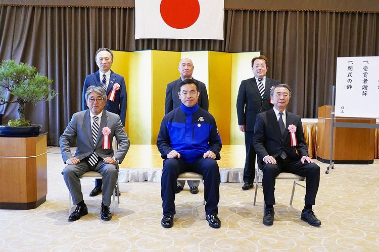 石川県自動車会議所、知事表彰式　業界振興・発展に寄与