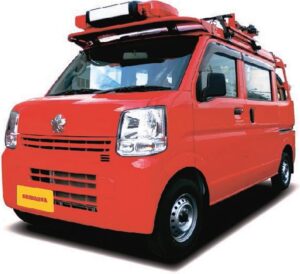 日本損害保険協会　自治体に軽消防車と高規格救急車を寄贈