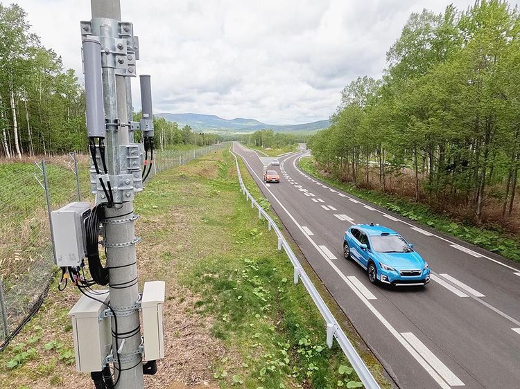 スバル　北海道テストコースにローカル５Ｇ設備を導入、自動運転の実証開始