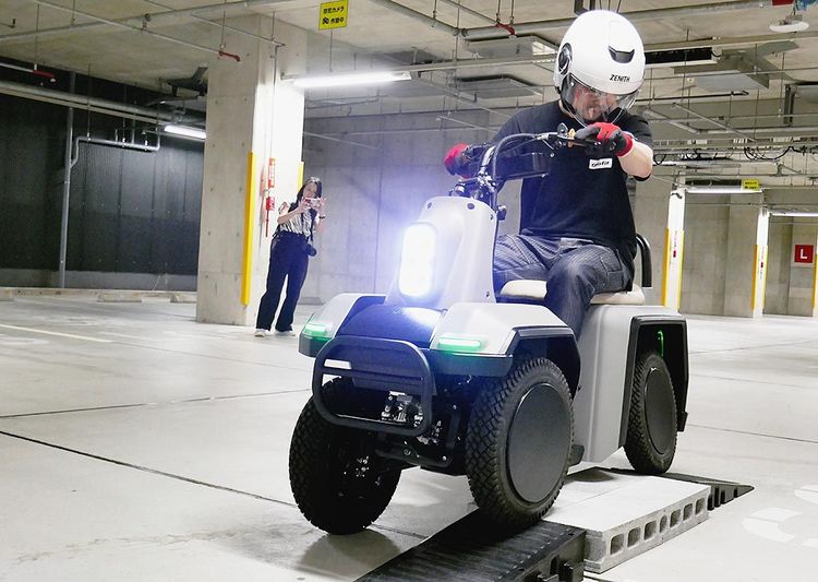 着座型パーソナルモビリティ実用化　高齢者の新たな移動手段