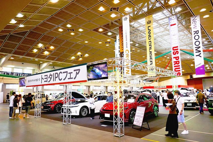 石川トヨペットカローラ　出張展示会、地震の影響で1年8カ月ぶり