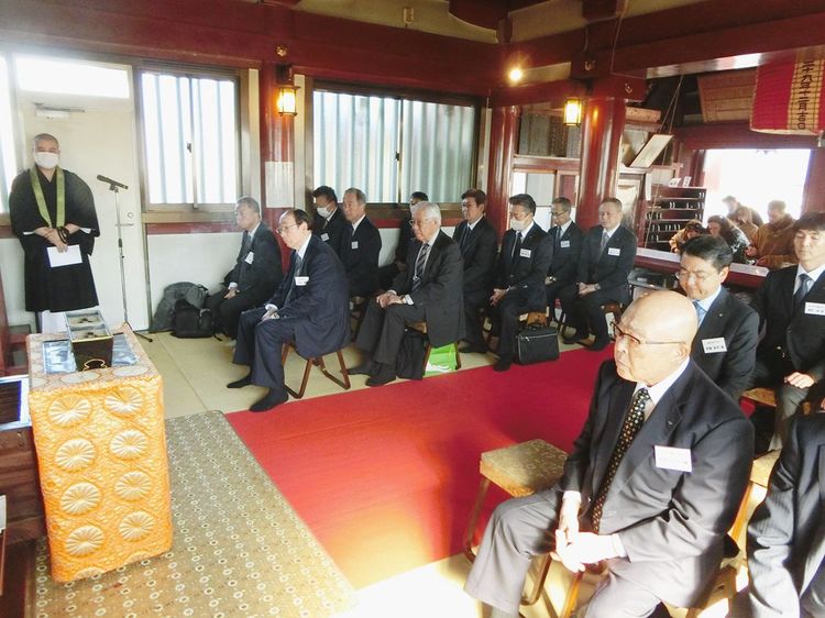 東京都自動車会議所　「東京自動車三十年会」記念碑法要