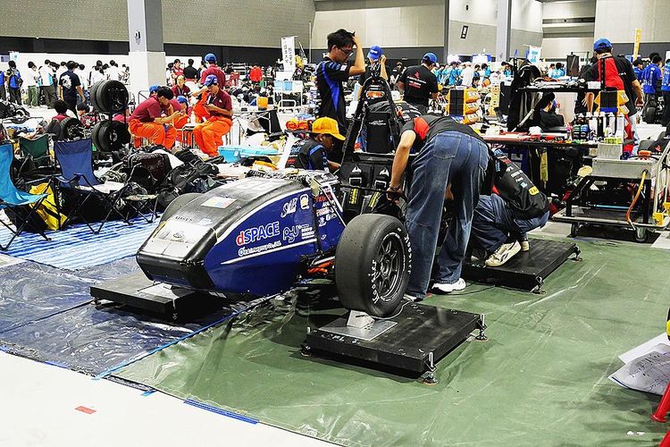 学生フォーミュラ日本大会2025　今年も熱気　最高得点は京都工芸大（ICV）と名古屋大（EV）
