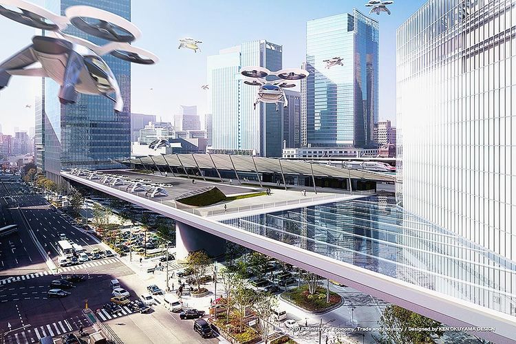 政府、「空飛ぶクルマ」年度内にも新たなロードマップ　2030年代後半には日常的な移動手段に