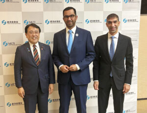 赤澤経産相、UAEのジャーベル大臣らと会談　原油・LNGの安定供給を要請